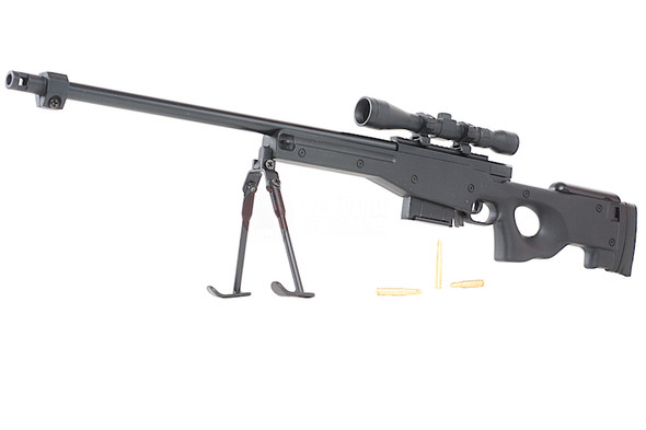 Blackcat Airsoft 1/3 Scale Min Model Gun AWP - Black