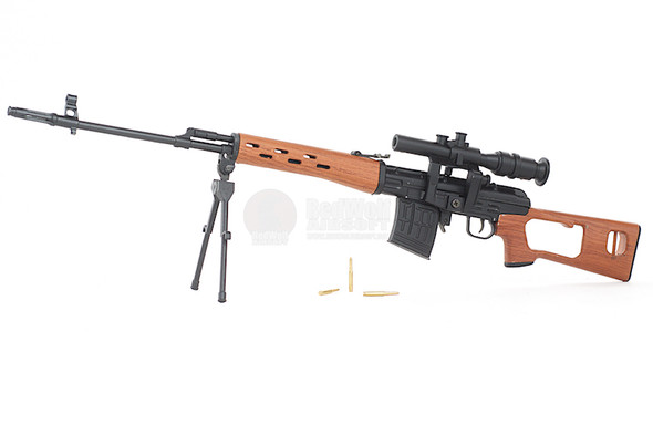 Blackcat Airsoft 1/3 Scale Mini Model Gun SVD - Wooden