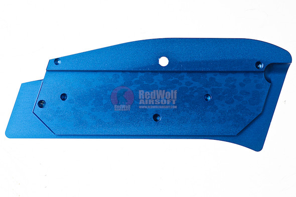 KJ Works CZ Shadow SP-01 GBB Airsoft Aluminum Hand Grip - Blue