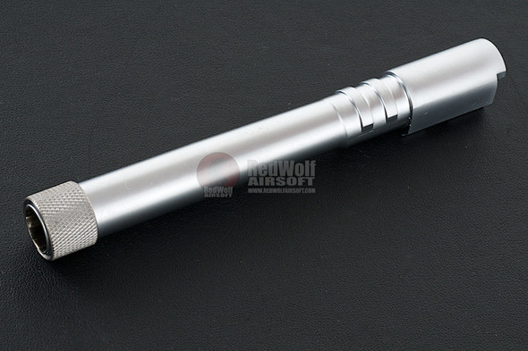 KJ Works CZ SP-01 Shadow 14mm Threaded Metal Outer Barrel + Cap