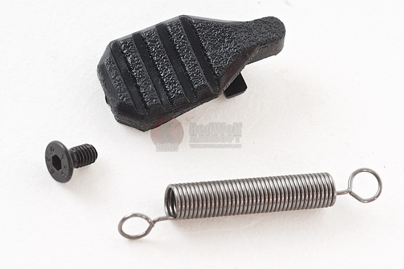 G&P Plastic M4 Charging Handle & Bolt Stop Set for Tokyo Marui & G&P M4A1 Series Metal Body - Black