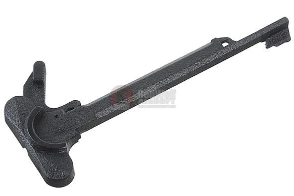 G&P Plastic M4 Charging Handle & Bolt Stop Set for Tokyo Marui & G&P M4A1 Series Metal Body - Black