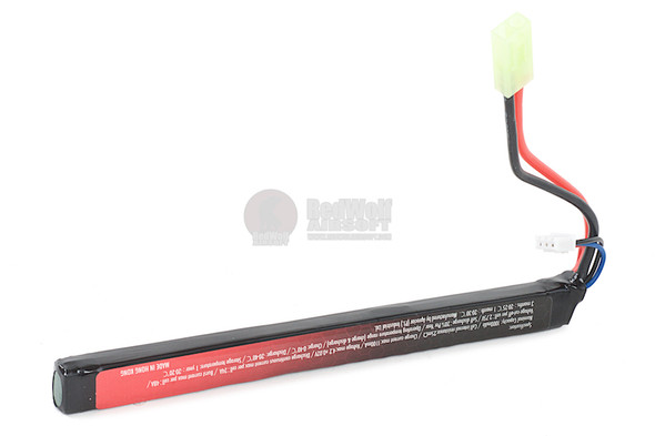 RWA Airsoft Lipo Battery 7.4v 1000mAh (20C) AK Stick Type (Small Tamiya)