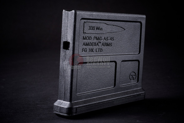 ARES Amoeba STRIKER Magazine (45 rounds Airsoft Magazine, Long Type, for AS01 / AS02) - Black