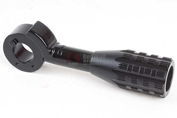 ARES Striker Cocking Handle (Zine Alloy CNC, Type 3) - Gloss Black