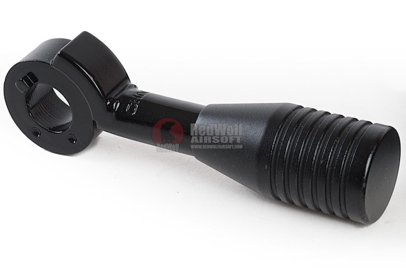 ARES Striker Cocking Handle (Zine Alloy, Type 4) - Gloss Black
