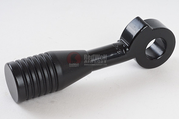 ARES Striker Cocking Handle (Zine Alloy, Type 4) - Gloss Black