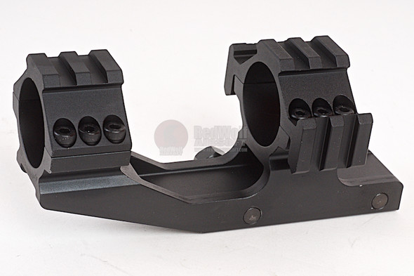 AIM-O Scope Mounts - Extended (Tri-Side Rail 30mm Ring Mount) - BK