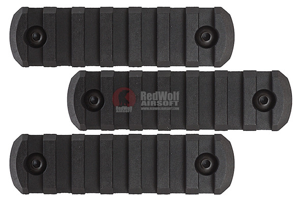 VFC QRS MLOK Rail Section (7 Slot / BK) 3pcs / set