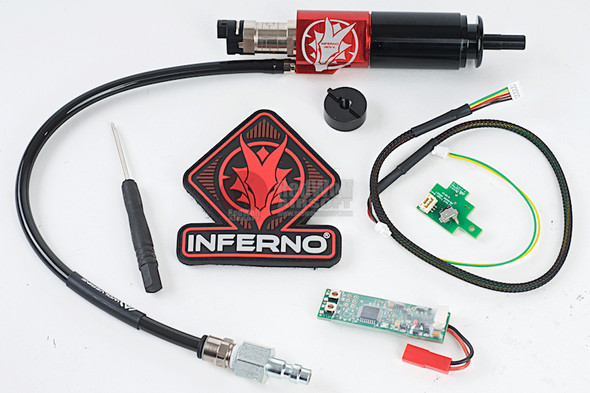 Wolverine Airsoft HPA Systems GEN 2 INFERNO M4 Cylinder with Premium Edition Electrionics for Version 2 M4 Gearbox