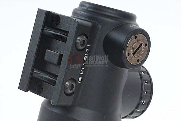 Blackcat Airsoft MRO Style Red Dot Sight with Sidelok Mount - Black