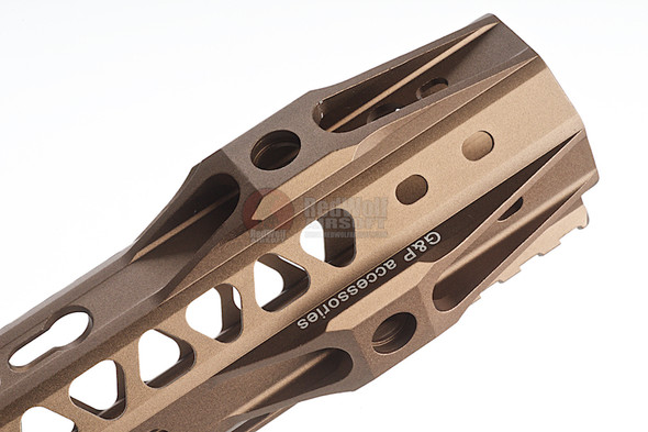 G&P MOTS II 10.75 Inch Keymod for Tokyo Marui M4 / M16 Series - Sand