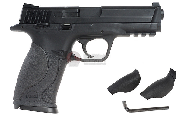 KWC SW MP40 CO2 Airsoft Pistol (M&P9 Style 6mm Blowback Model, Metal Slide)
