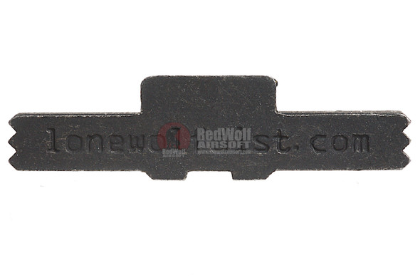 Guns Modify Extended Slide Lock with Marking for Tokyo Marui Glock Series LW Style