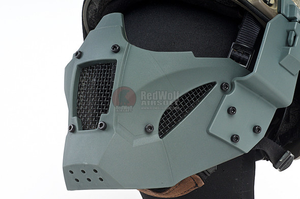 TMC JAY FAST Airsoft Mask - Wolf Grey