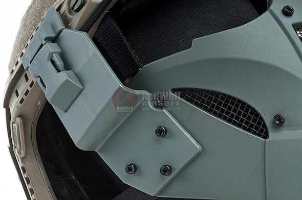 TMC JAY FAST Airsoft Mask - Wolf Grey