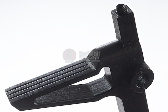 G&P GBB Stainless Steel Flat Trigger for WA M4A1 Series / G&P GBB M4A1 Series Metal Body - Black