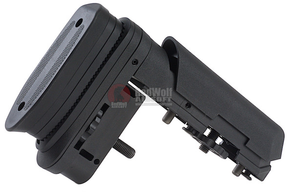 ARES Amoeba Striker Airsoft Tactical Advanced Butt Pad with Cheek Pad - Black