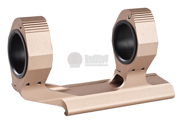 Blackcat Airsoft 25/30mm Short Dual Scope Mount - Tan