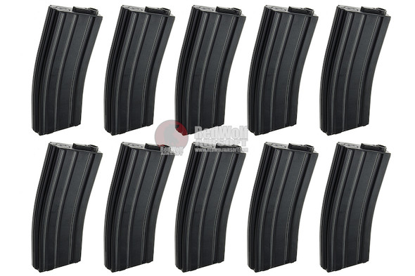 ARES M4 Magazine (30 rounds AEG Magazine) - 10pcs/box - Black
