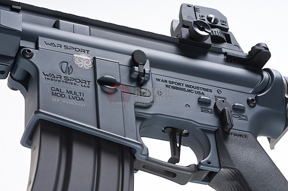 KRYTAC War Sport LVOA C Airsoft M4 AEG Rifle - Combat Grey