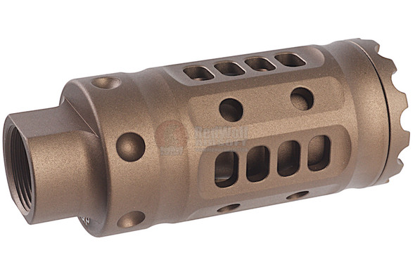 G&P Meat Cutter (L) w/ 14mm CW / CCW Adapter - Sand