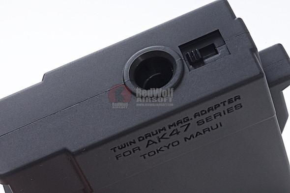 Tokyo Marui Twin Drum Magazine Conversion Adapter for Tokyo Marui AK47 Series
