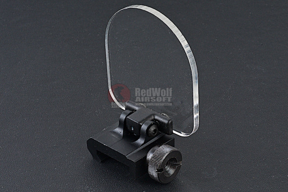 Blackcat Airsoft Folding Scope Protector (Round Type) - Black