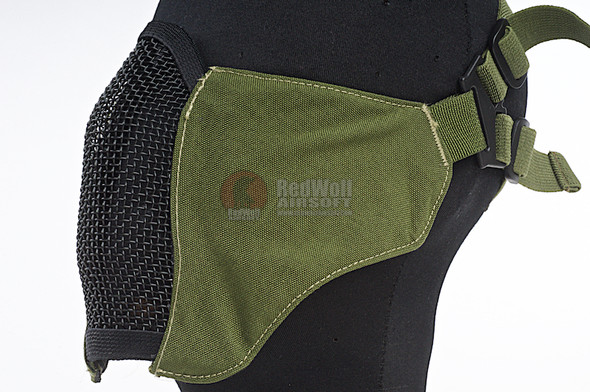 TMC PDW Soft Slide 2.0 Mesh Airsoft Mask - OD