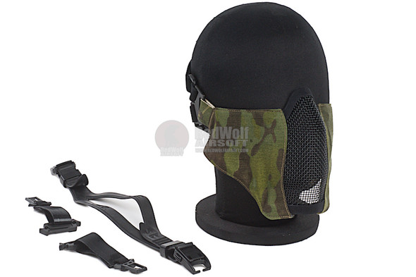 TMC PDW Soft Slide 2.0 Mesh Airsoft Mask - Multicam Tropic