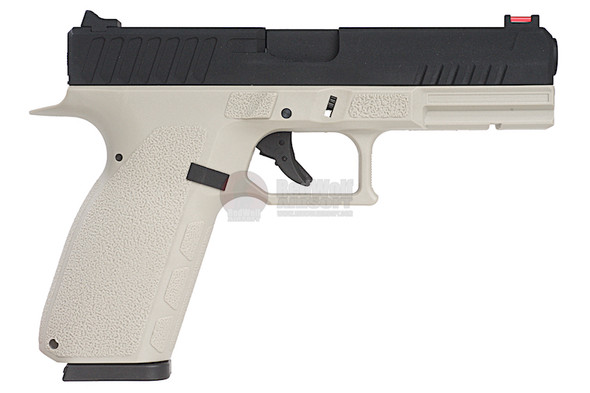 KJ Works KP-13-MS CO2 Airsoft Pistol - Urban Grey