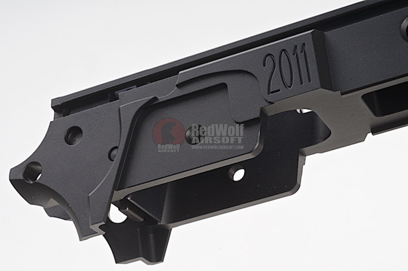 Gunsmith Bros Aluminum Frame - STI 3.9 with Rail - Black