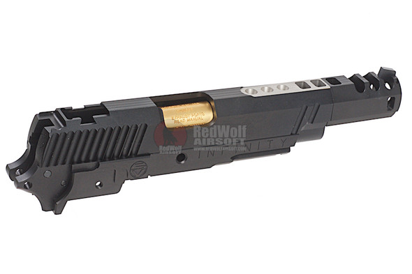 Gunsmith Bros CNC Aluminum Infinity Hero Standard Kit Set for Tokyo Marui Hi Capa 5.1 - Black