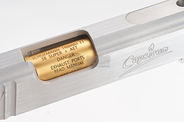 Gunsmith Bros SV Diamond Pattern Open Slide Set - Silver