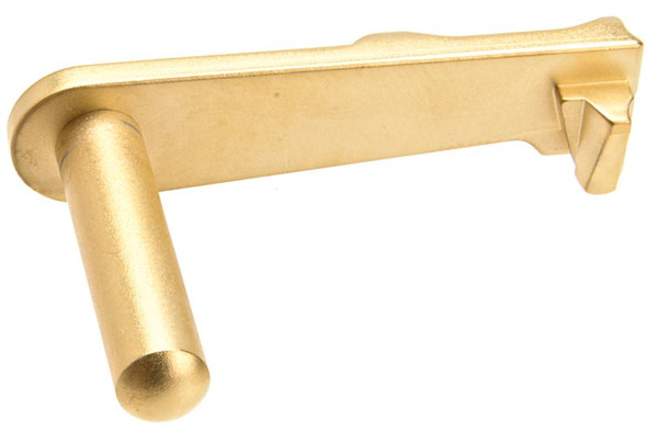 Gunsmith Bros STI Steel Slide Stop for Tokyo Marui Hi Capa & 1911 Series - Type 1 / Gold