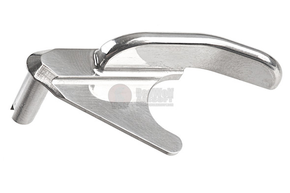 Gunsmith Bros SV Style Steel Thumb Safety - Silver