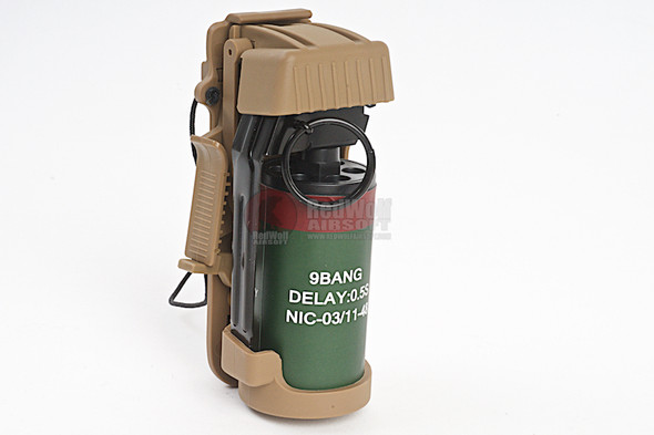 TMC Flashbang Grenade Pouch w/ Dummy BB Can - CB