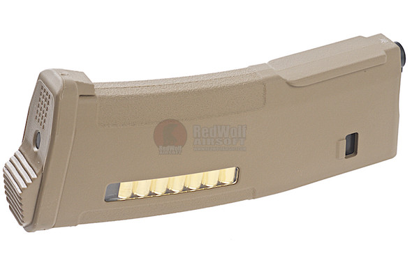 PTS 30 / 120rds Enhanced Polymer Magazine (EPM) for Tokyo Marui Recoil Shock Next Generation M4 / SCAR Series - DE