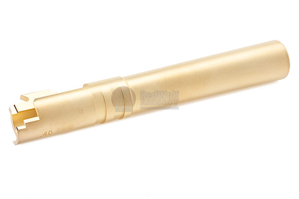 Gunsmith Bros Tokyo Marui Hi Capa 5.1 GBB Airsoft Outer Barrel Gold .40 ACP