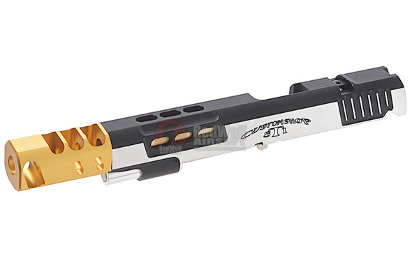 Gunsmith Bros CNC Aluminum DVC Open Kit Set for Tokyo Marui Hi-Capa 5.1 - 2 Tone