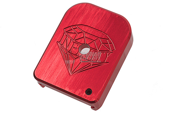 Gunsmith Bros Magazine Base Pad SV Diamond Style - Red