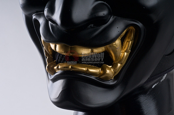 TMC Samurai Airsoft Mask (M Size / Partial Golden)