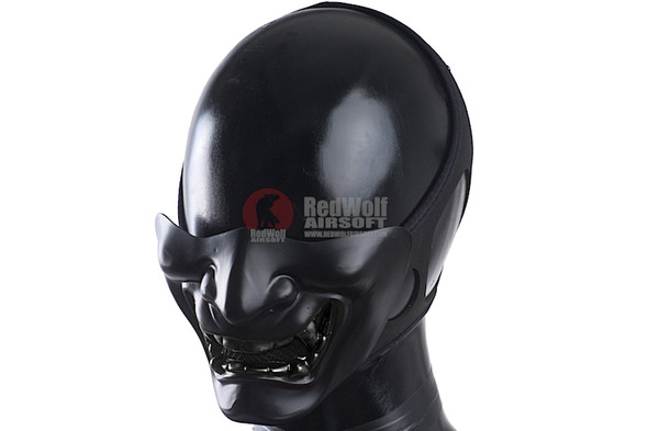 TMC Samurai Airsoft Mask (L Size / Full Black)