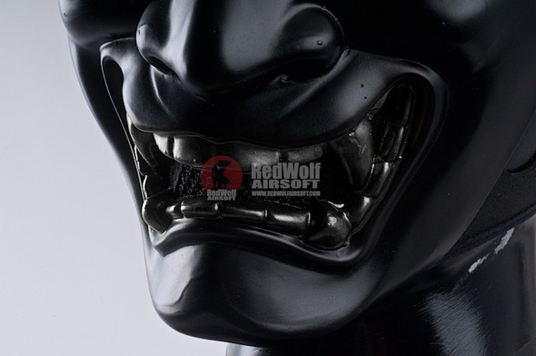 TMC Samurai Airsoft Mask (L Size / Full Black)