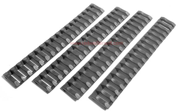 G&P RAS Slim Rail Cover - Black (Set of 4)