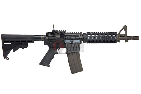 GHK M4 GBBR Airsoft (Navy Seal, 10.5 inch RAS) - Black