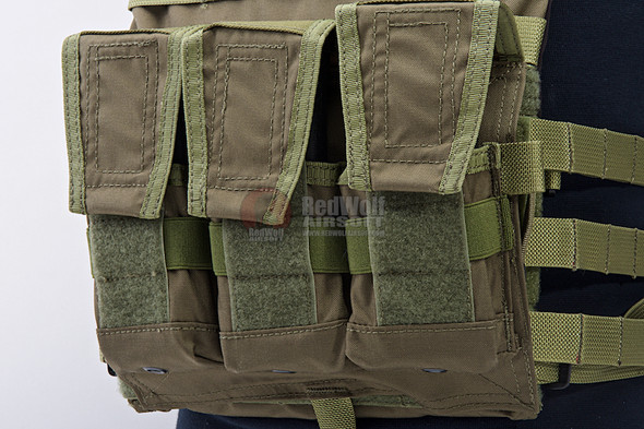 Crye Precision (By ZShot) AVS / JPC 7.62 Magazine Pouch (Ranger Green)