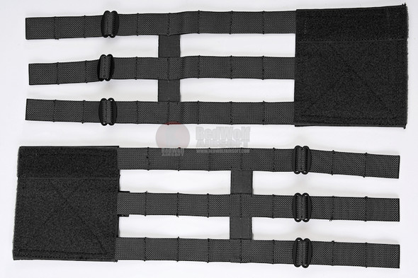 Crye Precision (By ZShot) Adaptive Vest System (AVS) 3-Band Skeletal Cummerbund (M Size / Black)
