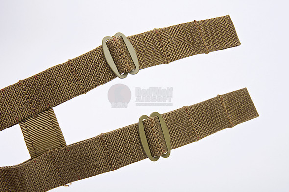 Crye Precision (By ZShot) Adaptive Vest System (AVS) 2-Band Skeletal Cummerbund (M Size / Coyote Brown)