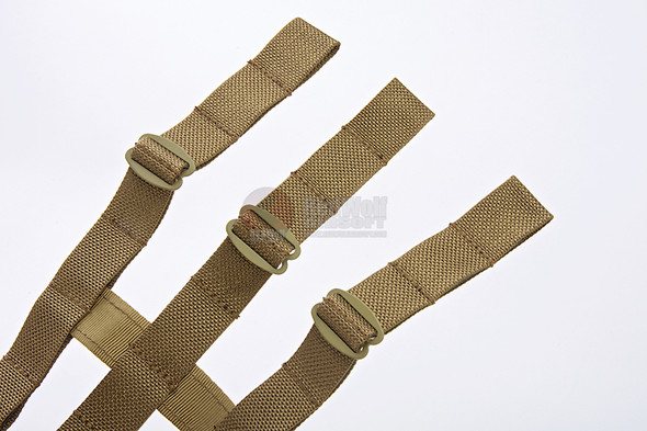 Crye Precision (By ZShot) Adaptive Vest System (AVS) 3-Band Skeletal Cummerbund (M Size / Coyote Brown)